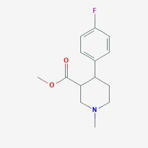 Methyl 4-(4-fluorophenyl)-1-methylpiperidine-3-carboxylate