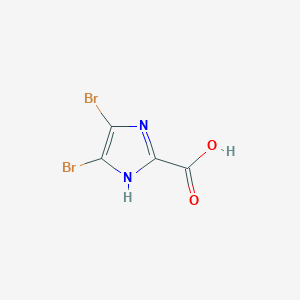 4,5-dibromo-1H-imidazole-2-carboxylic acid