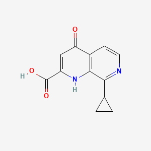 8-cyclopropyl-4-hydroxy-1,7-Naphthyridine-2-carboxylic acid