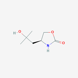(S)-4-(2-Hydroxy-2-methylpropyl)oxazolidin-2-one