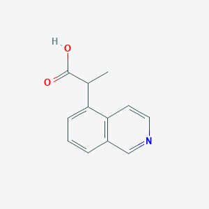 2-(Isoquinolin-5-yl)propanoic acid