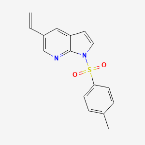 1-(Toluene-4-sulfonyl)-5-vinyl-1H-pyrrolo[2,3-b]pyridine