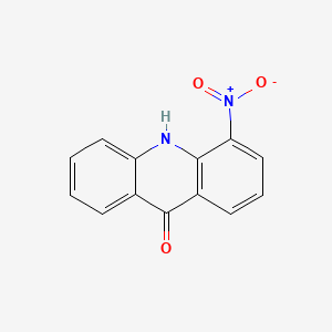 molecular formula C13H8N2O3 B8780394 4-Nitroacridin-9(10h)-one CAS No. 4261-62-5