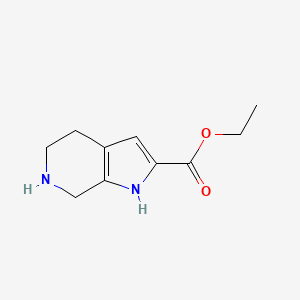 ethyl 4,5,6,7-tetrahydro-1H-pyrrolo[2,3-c]pyridine-2-carboxylate