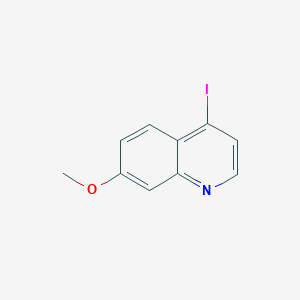 molecular formula C10H8INO B8780438 4-Iodo-7-methoxyquinoline 