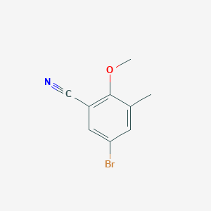5-Bromo-2-methoxy-3-methylbenzonitrile