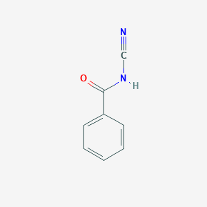 molecular formula C8H6N2O B087805 N-Cyanobenzamide CAS No. 15150-25-1