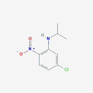 Benzenamine, 5-chloro-N-(1-methylethyl)-2-nitro-