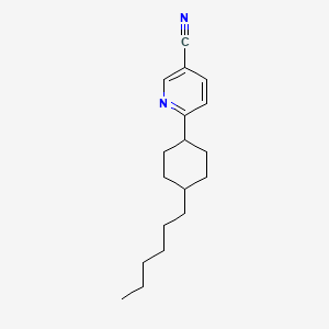 6-(4-Hexylcyclohexyl)pyridine-3-carbonitrile