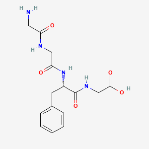 Glycine, glycylglycyl-L-phenylalanyl-