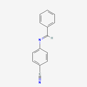 4-(Benzylideneamino)benzonitrile
