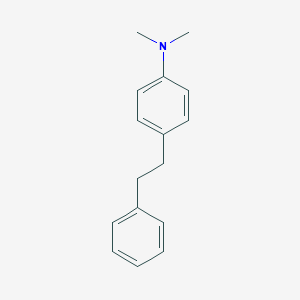 molecular formula C16H19N B087806 4-Dimethylaminobibenzyl CAS No. 14301-09-8