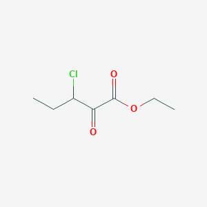molecular formula C7H11ClO3 B8780637 Ethyl 3-chloro-2-oxopentanoate CAS No. 50774-87-3