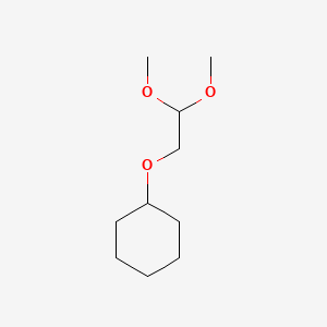 (2,2-Dimethoxyethoxy)cyclohexane