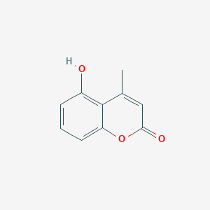 molecular formula C10H8O3 B8780718 5-hydroxy-4-methyl-2H-1-benzopyran-2-one CAS No. 2373-34-4
