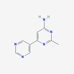 2-Methyl-4,5'-bipyrimidin-6-amine