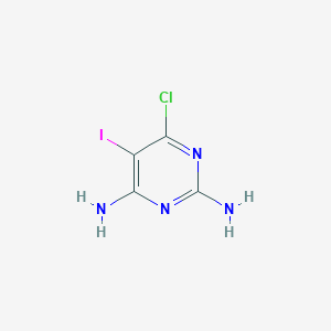 6-Chloro-5-iodopyrimidine-2,4-diamine