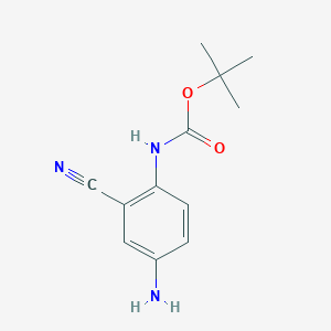tert-Butyl (4-amino-2-cyanophenyl)carbamate