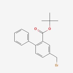 t-Butyl 4-(bromomethyl)-biphenyl-2-carboxylate
