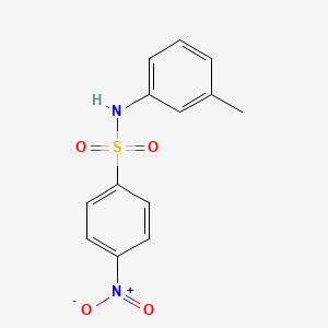 N-(3-methylphenyl)-4-nitrobenzenesulfonamide