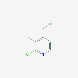 2-Chloro-4-(chloromethyl)-3-methylpyridine
