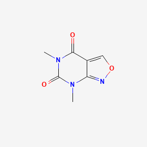 5,7-Dimethylisoxazolo(3,4-d)pyrimidine-4,6(5H,7H)-dione