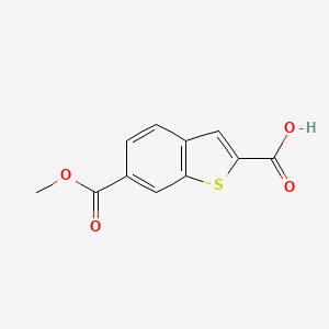 6-(Methoxycarbonyl)benzo[b]thiophene-2-carboxylic acid