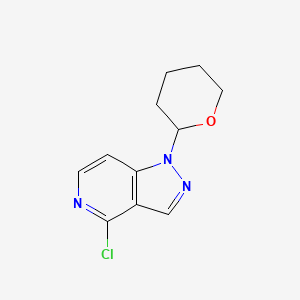 4-Chloro-1-(tetrahydro-2H-pyran-2-yl)-1H-pyrazolo[4,3-c]pyridine