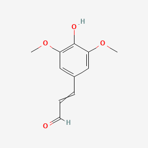2-Propenal, 3-(4-hydroxy-3,5-dimethoxyphenyl)-