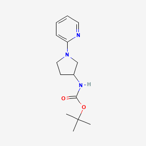 Tert-butyl 1-(pyridin-2-yl)pyrrolidin-3-ylcarbamate