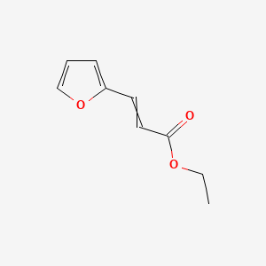 molecular formula C9H10O3 B8780954 Ethyl 3-(furan-2-yl)acrylate 