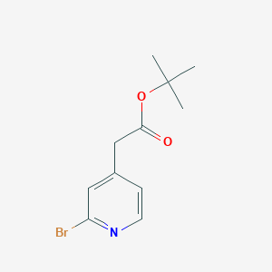 Tert-butyl 2-(2-bromopyridin-4-yl)acetate