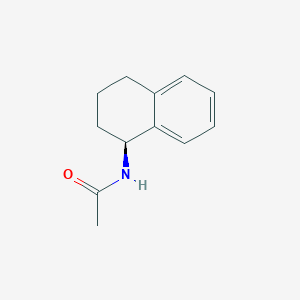 molecular formula C12H15NO B8781036 Acetamide, N-[(1S)-1,2,3,4-tetrahydro-1-naphthalenyl]- CAS No. 65902-08-1