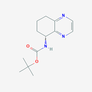 (R)-tert-Butyl (5,6,7,8-tetrahydroquinoxalin-5-yl)carbamate