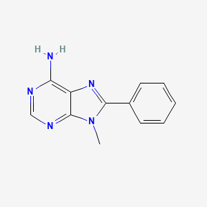 9-Methyl-8-phenylpurine-6-ylamine