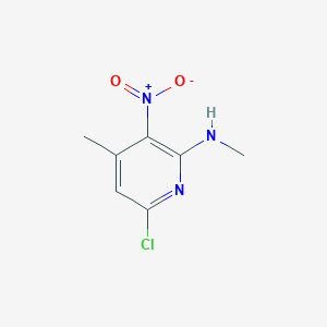 6-Chloro-N,4-dimethyl-3-nitropyridin-2-amine