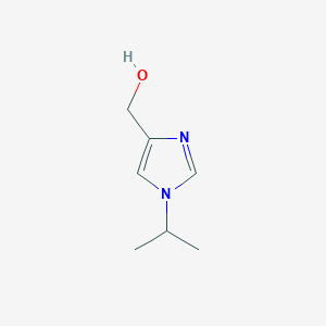 molecular formula C7H12N2O B8781188 (1-isopropyl-1H-imidazol-4-yl)methanol 