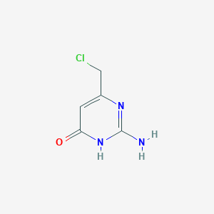 2-Amino-6-(chloromethyl)pyrimidin-4(1H)-one
