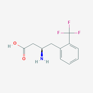(R)-3-amino-4-(2-trifluoromethylphenyl)butanoic acid