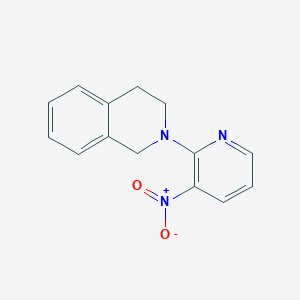 2-(3-Nitropyridin-2-yl)-1,2,3,4-tetrahydroisoquinoline