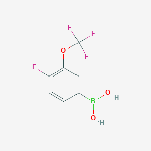 (4-Fluoro-3-(trifluoromethoxy)phenyl)boronic acid