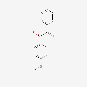 molecular formula C16H14O3 B8781447 1-(4-Ethoxyphenyl)-2-phenylethane-1,2-dione CAS No. 39229-13-5