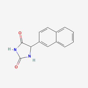 5-(Naphthalen-2-YL)imidazolidine-2,4-dione