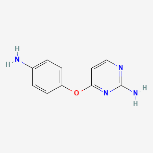 4-(4-Aminophenoxy)pyrimidin-2-amine
