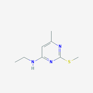 N-ethyl-6-methyl-2-(methylthio)pyrimidin-4-amine