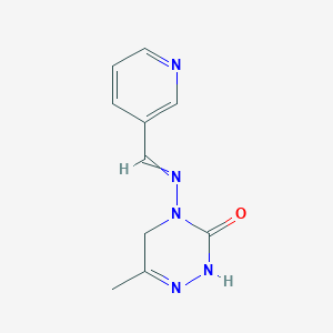 molecular formula C10H11N5O B8781542 Pymetrozine CAS No. 154442-14-5