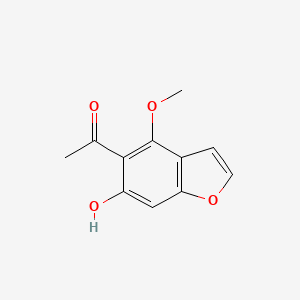 molecular formula C11H10O4 B8781550 Visnaginone CAS No. 484-27-5