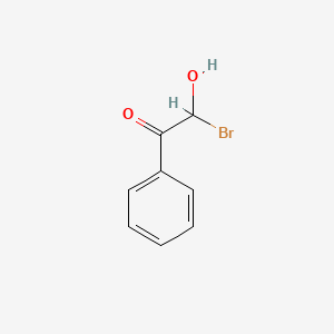 molecular formula C8H7BrO2 B8781580 2-Bromo-2-hydroxy-1-phenylethanone CAS No. 76462-89-0