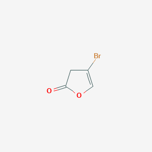 molecular formula C4H3BrO2 B8781587 4-bromo-3H-furan-2-one 
