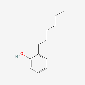 molecular formula C12H18O B8781612 2-Hexylphenol CAS No. 3226-32-2